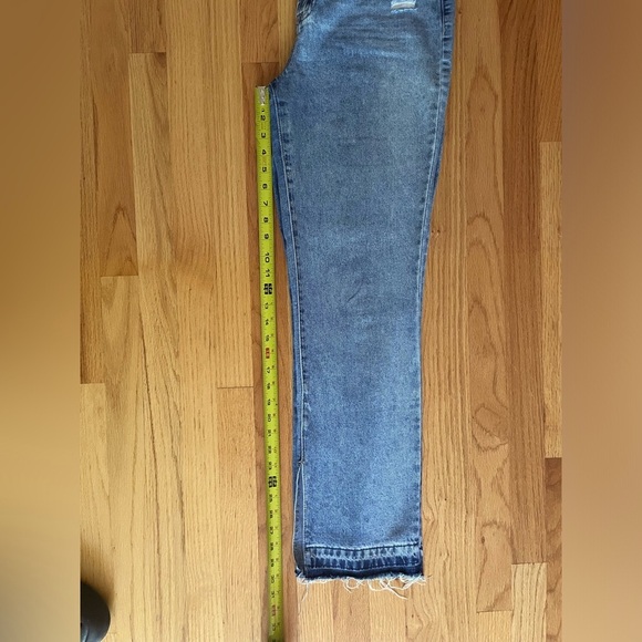 SoundStyle Hope High Rise Straight Jeans – Distressed Medium Wash Sz 10 - Picture 10 of 11